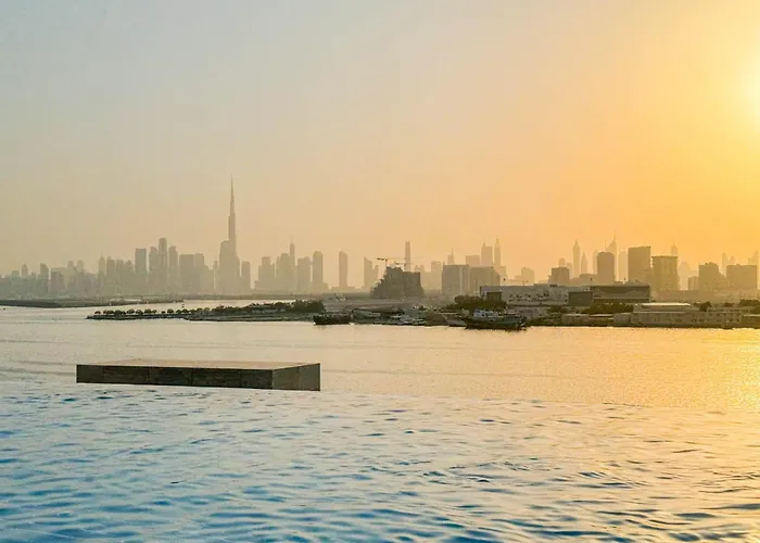 Burj Khalifa View & Creek Sea View