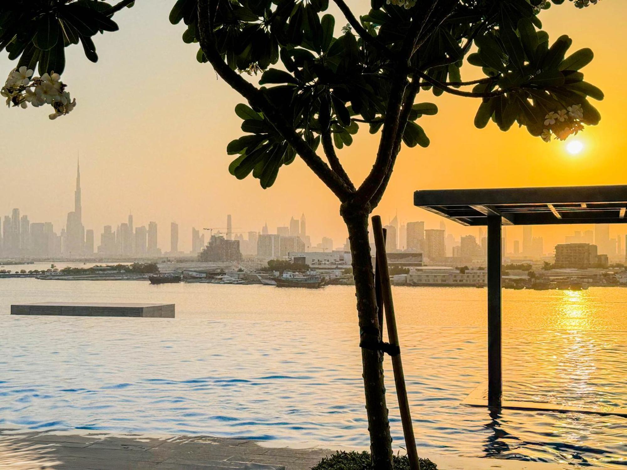 Burj Khalifa View & Creek Sea View